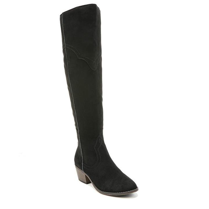 Fergalicious Bata Women's Riding Boots, Size: 7.5 Wc, Black