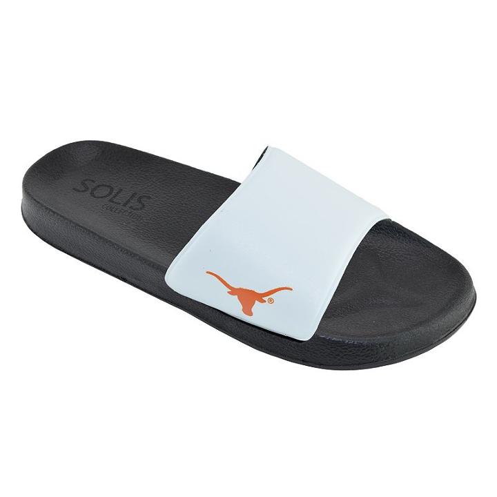 Men's Texas Longhorns Slide Sandals, Size: Small, Black