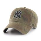 Men's '47 Brand New York Yankees Sector Clean Up Hat, Brown