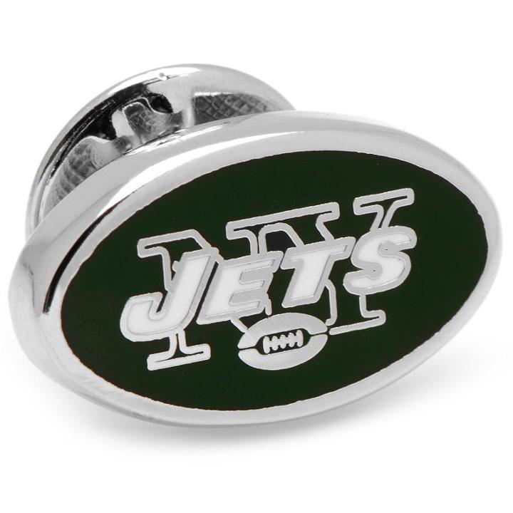 New York Jets Lapel Pin, Men's, Green