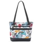 Stone & Co. Floral Print Leather Tote, Women's, White