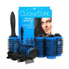 Click N Curl Blowout Brush Set With Detachable Barrels - Large, Blue