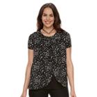 Maternity A:glow Pleated Tulip-hem Nursing Top, Women's, Size: Xl-mat, Oxford