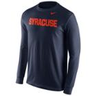 Men's Nike Syracuse Orange Wordmark Tee, Size: Xxl, Blue (navy)