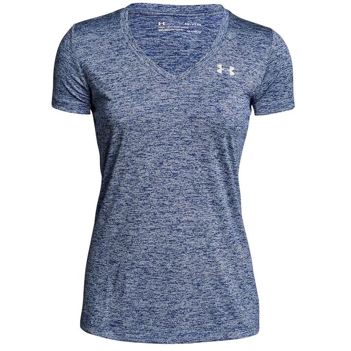 Women's Under Armour Tech Short Sleeve Tee, Size: Large, Purple