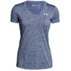 Women's Under Armour Tech Short Sleeve Tee, Size: Large, Purple