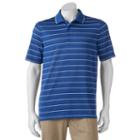 Men's Croft & Barrow&reg; Classic-fit Striped Mesh Performance Polo, Size: Xl, Blue