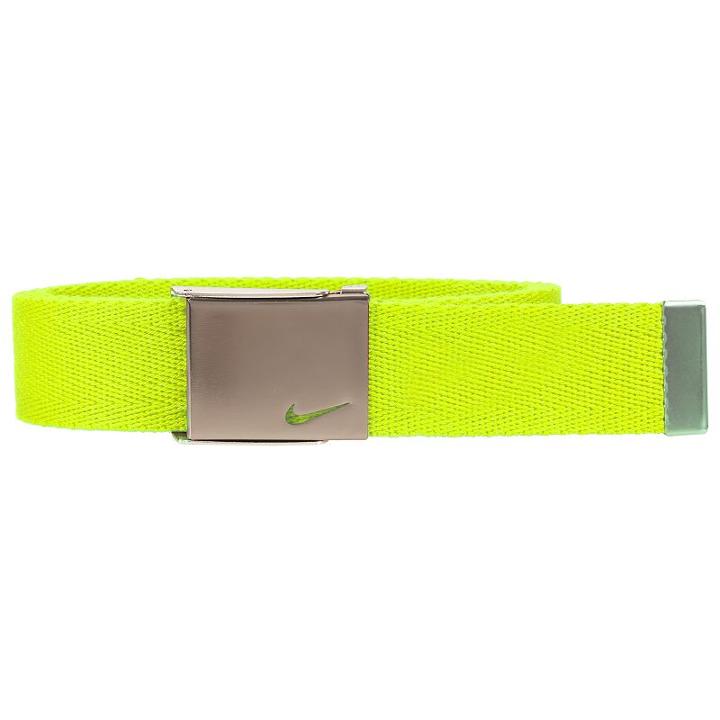 Boys Nike Web Belt, Green Oth