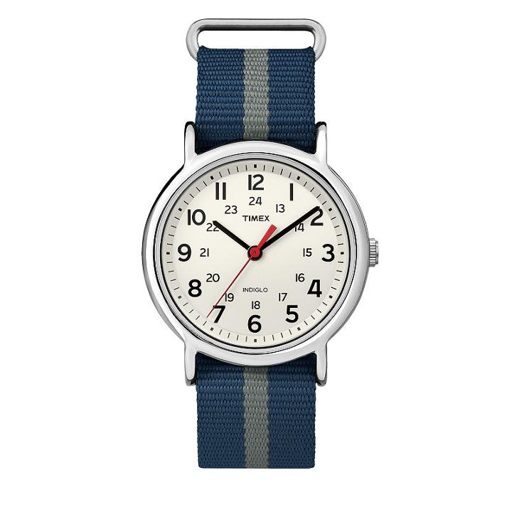 Timex Unisex Weekender Striped Watch, Size: Medium, Multicolor
