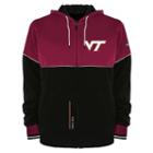 Men's Franchise Club Virginia Tech Hokies Shield Reversible Hooded Jacket, Size: Medium, Dark Red