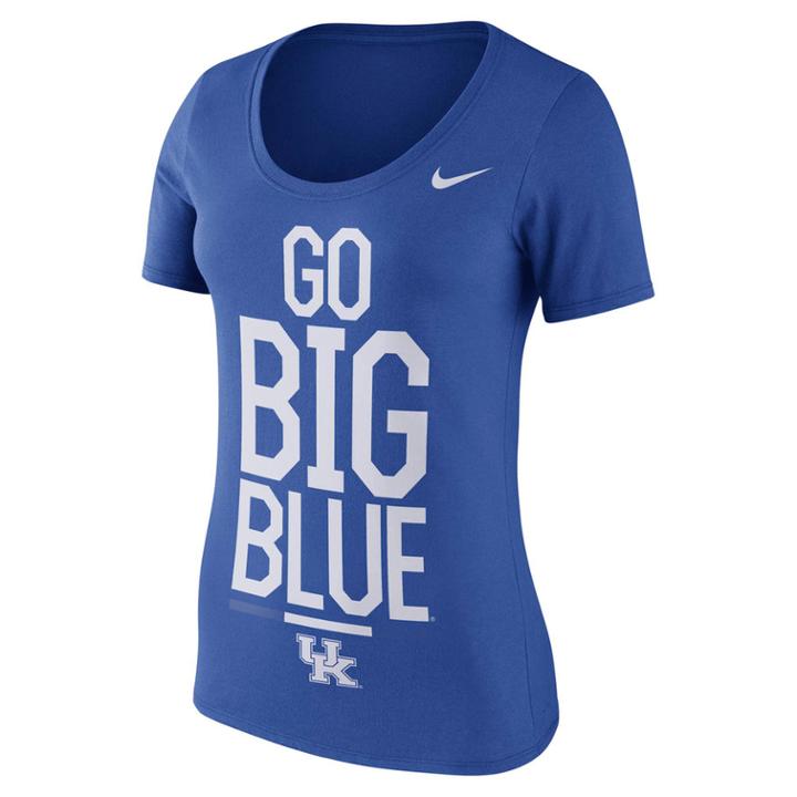 Women's Nike Kentucky Wildcats Local Spirit Tee, Size: Xxl, Blue