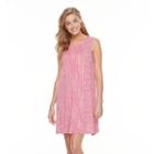 Women's Apt. 9&reg; A-line Tank Dress, Size: Medium, Med Pink
