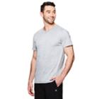 Men's Gaiam Everyday Basic V-neck Tee, Size: Large, Grey