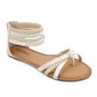 Olivia Miller Tara Women's Sandals, Girl's, Size: 6, Med Beige