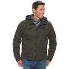 Men's Levi's&reg; Hooded Worker Jacket, Size: Medium, Med Green