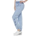 Juniors' So&reg; Chambray Ruched Hem Pant, Girl's, Size: Medium, Blue Other