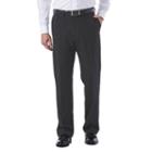 Big & Tall Haggar Eclo Tonal Plaid Classic-fit Flat-front Dress Pants, Men's, Size: 46x32, Oxford