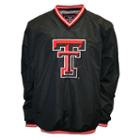 Men's Franchise Club Texas Tech Red Raiders Elite Windshell Jacket, Size: Xxl, Black