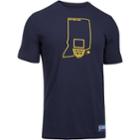 Men's Under Armour Indiana Pacers Charged State Tee, Size: Xxl, Blue (navy)