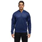 Men's Adidas Fleece Bomber Jacket, Size: Medium, Blue (navy)