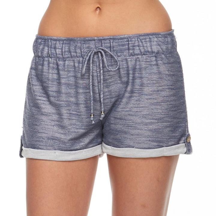 Women's Portocruz French Terry Cover-up Shorts, Size: Small, Blue Other