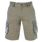 Men's Realtree Earthletics Modern-fit Twill Cargo Shorts, Size: 38, Green