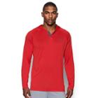 Men's Under Armour Tech Popover Henley Hoodie, Size: Xl, Dark Red