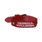 Women's Georgia Bulldogs Foil Print Bracelet, Red