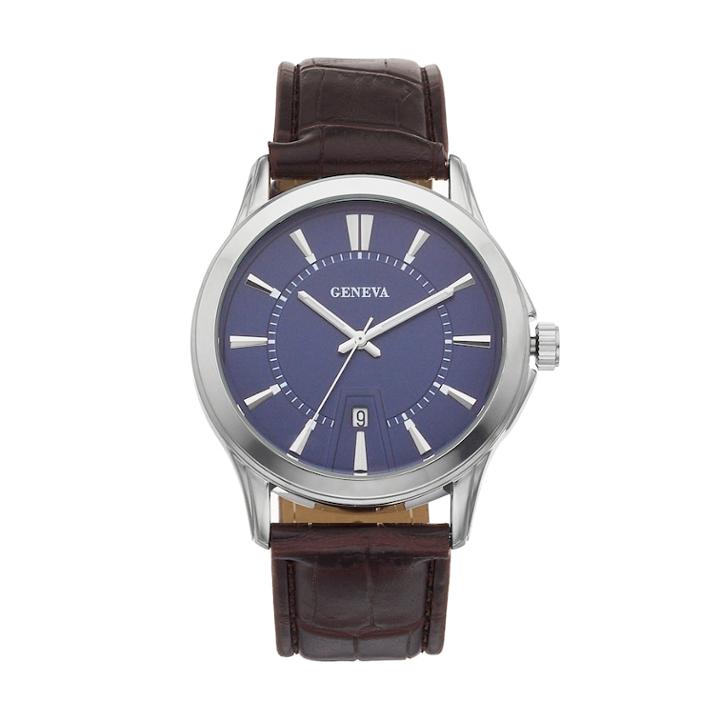 Geneva Men's Watch - Kh8070sl, Size: Large, Brown