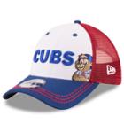 Youth New Era Chicago Cubs Logo Play 9forty Adjustable Cap, Boy's, White