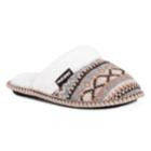 Women's Muk Luks Payton Scuff Slippers, Size: Small, Lt Beige