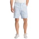 Men's Chaps Classic-fit Patterned Shorts, Size: 40, Blue
