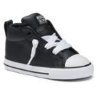 Toddler Converse Chuck Taylor All Star Street Mid Sneakers, Boy's, Size: 7 T, Black