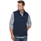 Men's Zeroxposur Fleece Sweater Vest, Size: Large, Blue Other