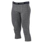 Big & Tall Tek Gear&reg; Dry Tek Baselayer Three-quarter Length Pants, Men's, Size: L Tall, Grey