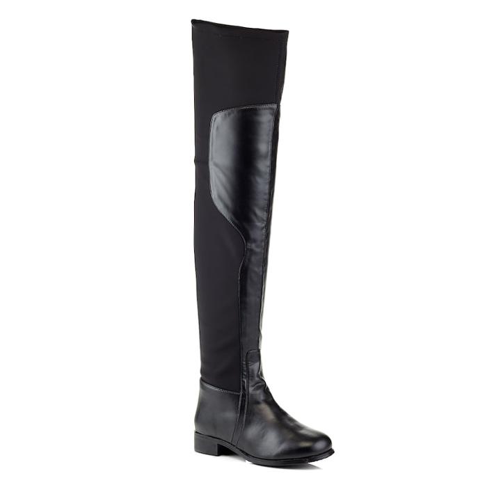 Henry Ferrera Dolly Women's Over-the-knee Boots, Size: Medium (6.5), Black