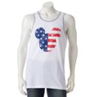 Men's Disney Stars & Stripes Mickey Mouse Tank, Size: Small, White Oth
