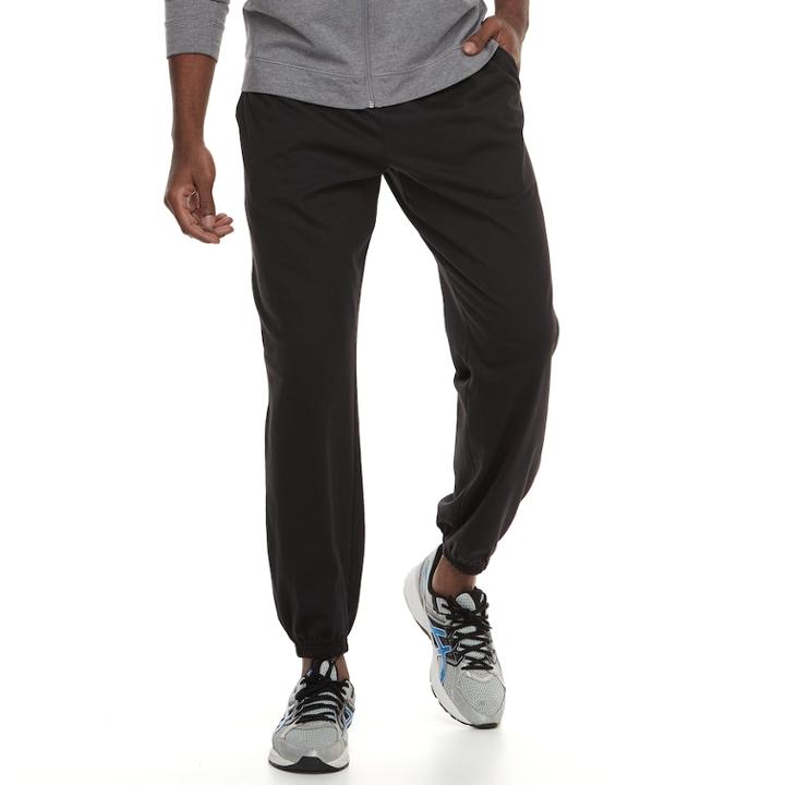 Men's Tek Gear&reg; Basic Pants, Size: Medium, Black