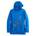 Boys 8-20 Nike Dri-fit Hooded Tee, Size: Xl, Dark Blue