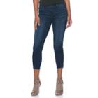 Women's Apt. 9&reg; Skinny Capri Jeans, Size: 2, Black