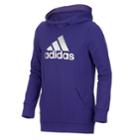 Girls 7-16 Adidas Funnel Neck Performance Hoodie, Size: Small, Drk Purple