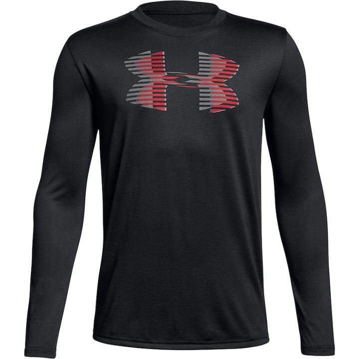 Boys 8-20 Under Armour Tech Big Logo Tee, Size: Xl, Black