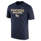Men's Nike Pitt Panthers Legend Staff Dri-fit Tee, Size: Small, Blue (navy)