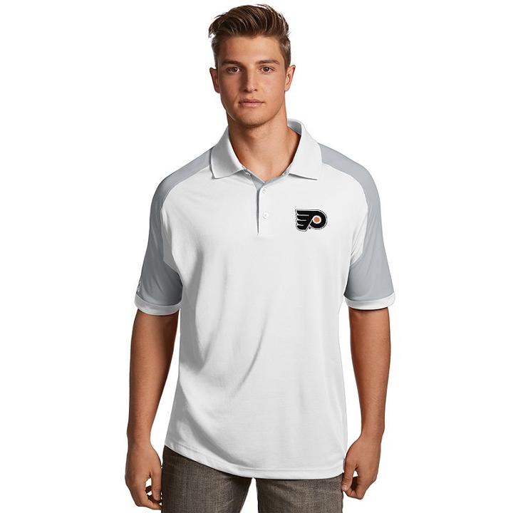 Men's Antigua Philadelphia Flyers Century Polo, Size: Xl, White
