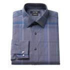 Big & Tall Apt. 9&reg; Premier Flex Collar Stretch Dress Shirt, Men's, Size: 19 36/7t, Blue (navy)