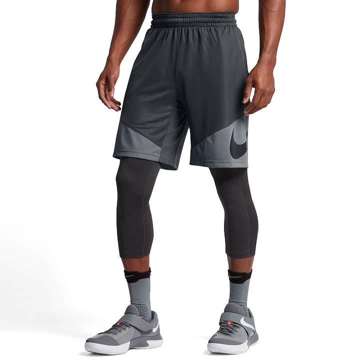 Men's Nike Dri-fit Performance Shorts, Size: Medium, Grey Other