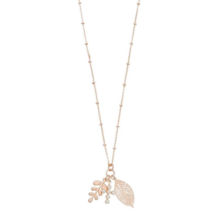 Lc Lauren Conrad Cluster Pendant Necklace, Women's, White