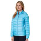 Women's 32 Degrees Hooded Puffer Jacket, Size: Small, Brt Blue