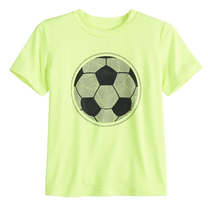 Toddler Boy Jumping Beans&reg; Active Graphic Tee, Size: 4t, Brt Yellow