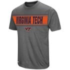 Men's Campus Heritage Virginia Tech Hokies Vandelay Tee, Size: Medium, Dark Grey